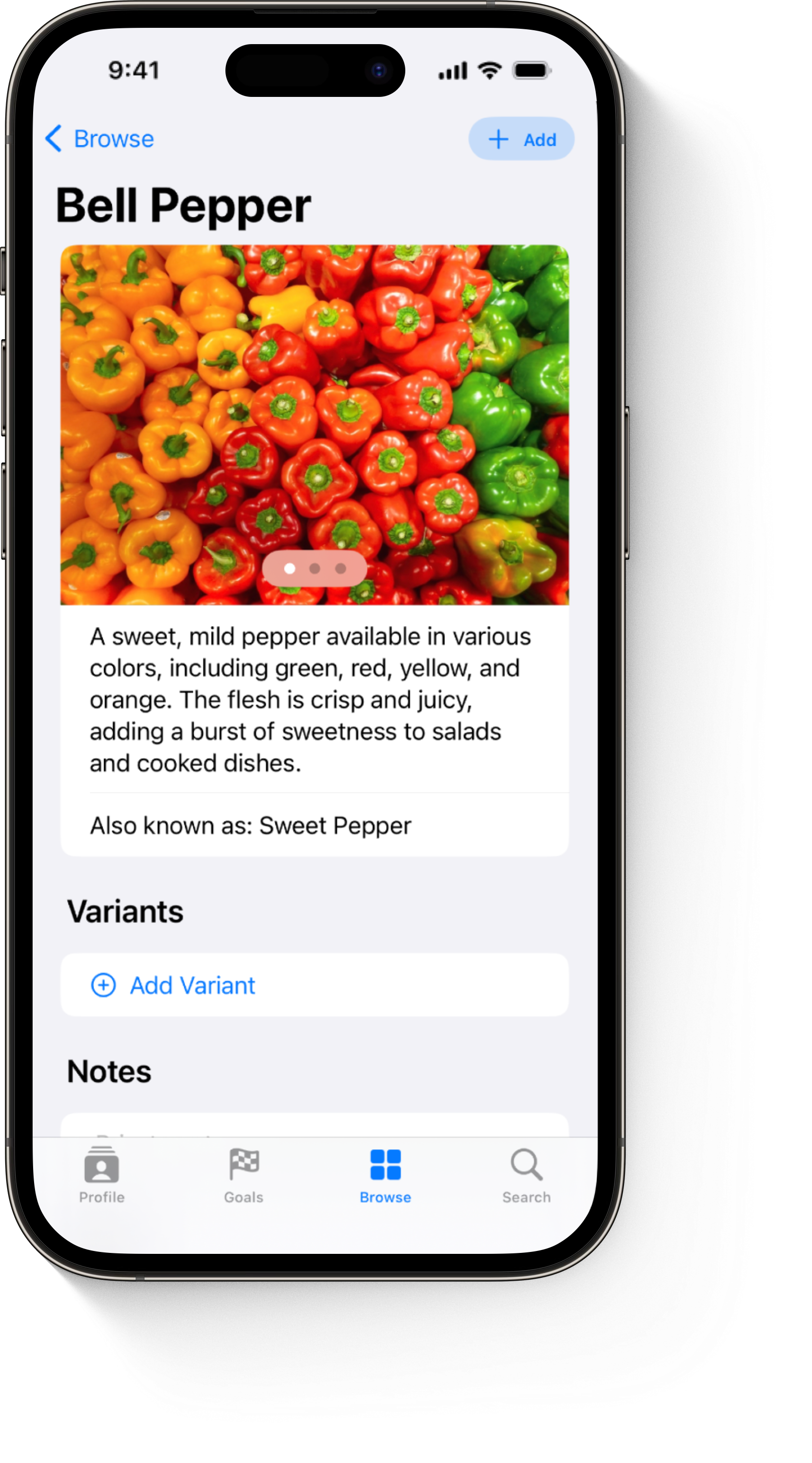 App screenshot